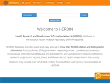Tablet Screenshot of herdin.ph